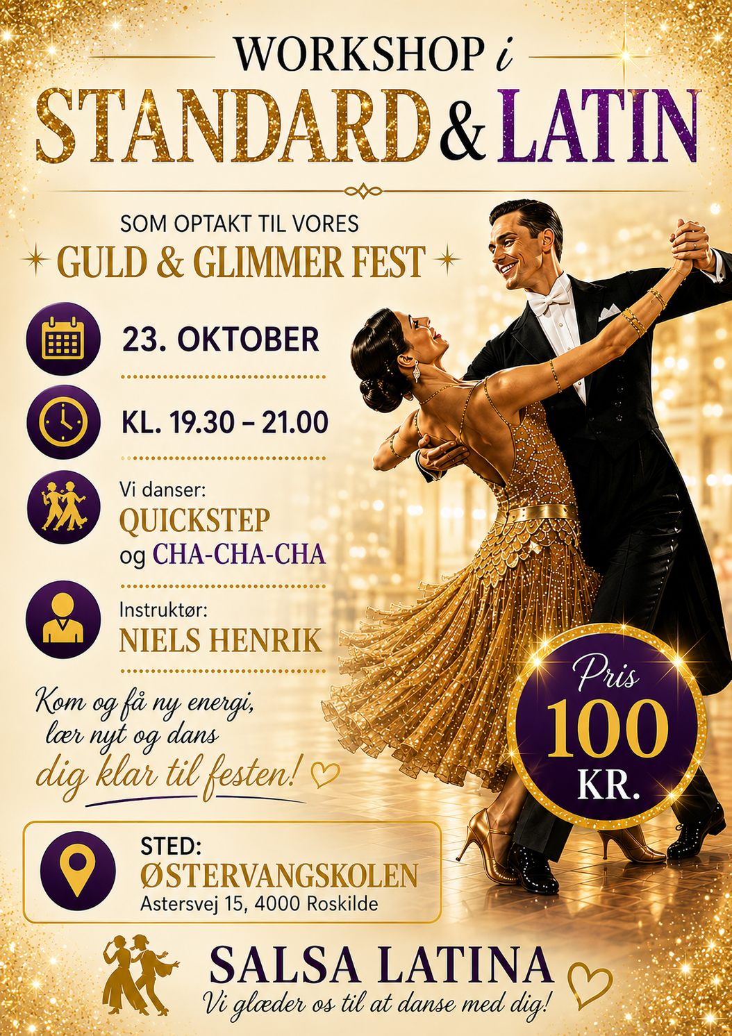 Workshop - Optakt til Guld og Glimmer fest